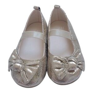 H&M Gold Ballet Flats